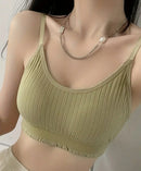 50% OFF | PACK OF 3 IMPORTED SUMMER ADJUSTABLE SPORTS BRA