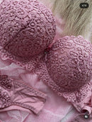 π Pack of 4 Royal Elegance β Full Lace Bra & Panty Set π