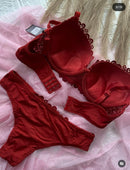 π Pack of 4 Royal Elegance β Full Lace Bra & Panty Set π