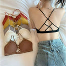 Women Cross Strap Threaded Sports Yoga Pure Cotton Bra | Buy 1 Get 1 Free