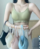 50% OFF | PACK OF 3 IMPORTED SUMMER ADJUSTABLE SPORTS BRA