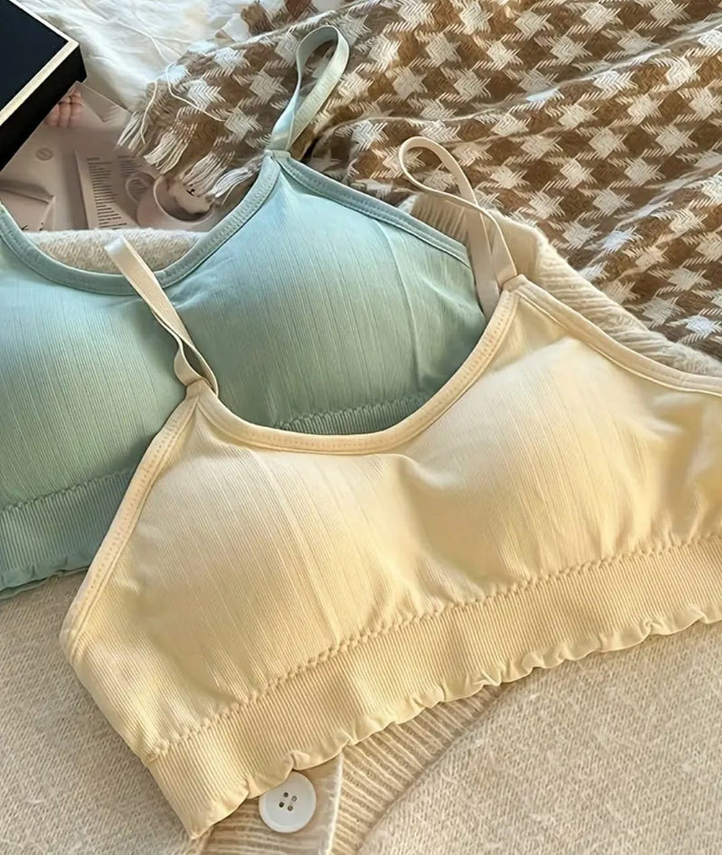 50% OFF | PACK OF 3 IMPORTED SUMMER ADJUSTABLE SPORTS BRA