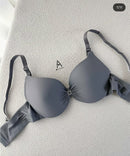 💎 Pack of 4 Luxury Ribbed Push-Up Bras – With Glam Charm 💎