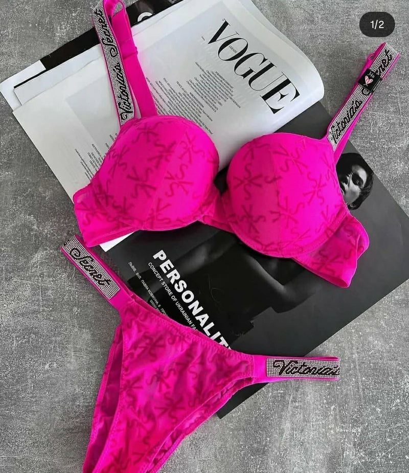 Pack of 2 Victoria Secret Branded Bra and Panty Set