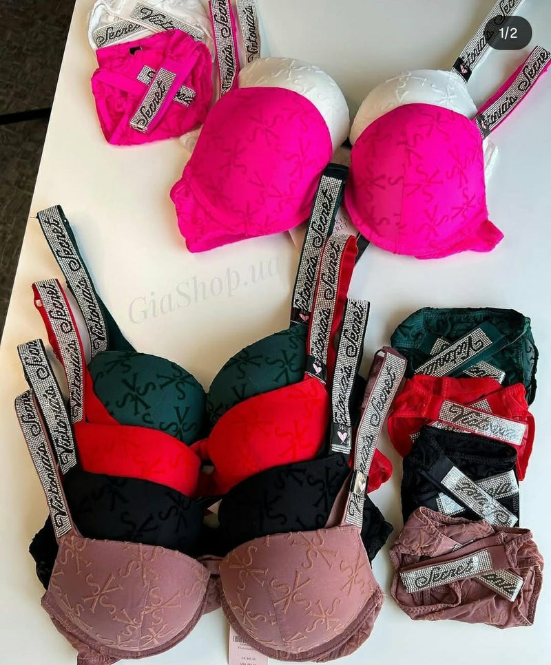 Pack of 2 Victoria Secret Branded Bra and Panty Set
