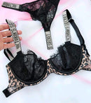 ✨ Pack of 2 | Victoria’s Secret Luxe Lace Net Bra And Panty Set ✨