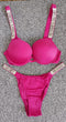 🌈 Pack of 2 | Victoria’s Secret Neon Glow Bra & Panty Set 🌈
