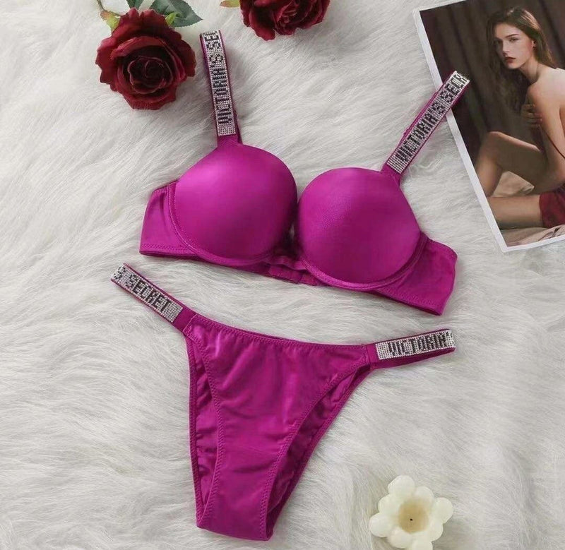 🌈 Pack of 2 | Victoria’s Secret Neon Glow Bra & Panty Set 🌈