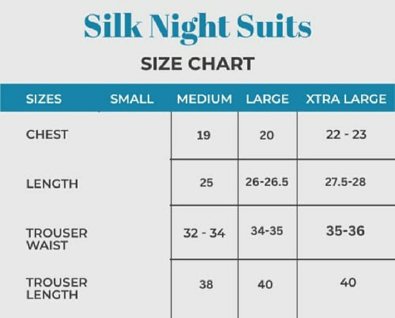 Elegant Silk Ladies Night Suit - Shirt and Trouser Sleepwear Set for Women