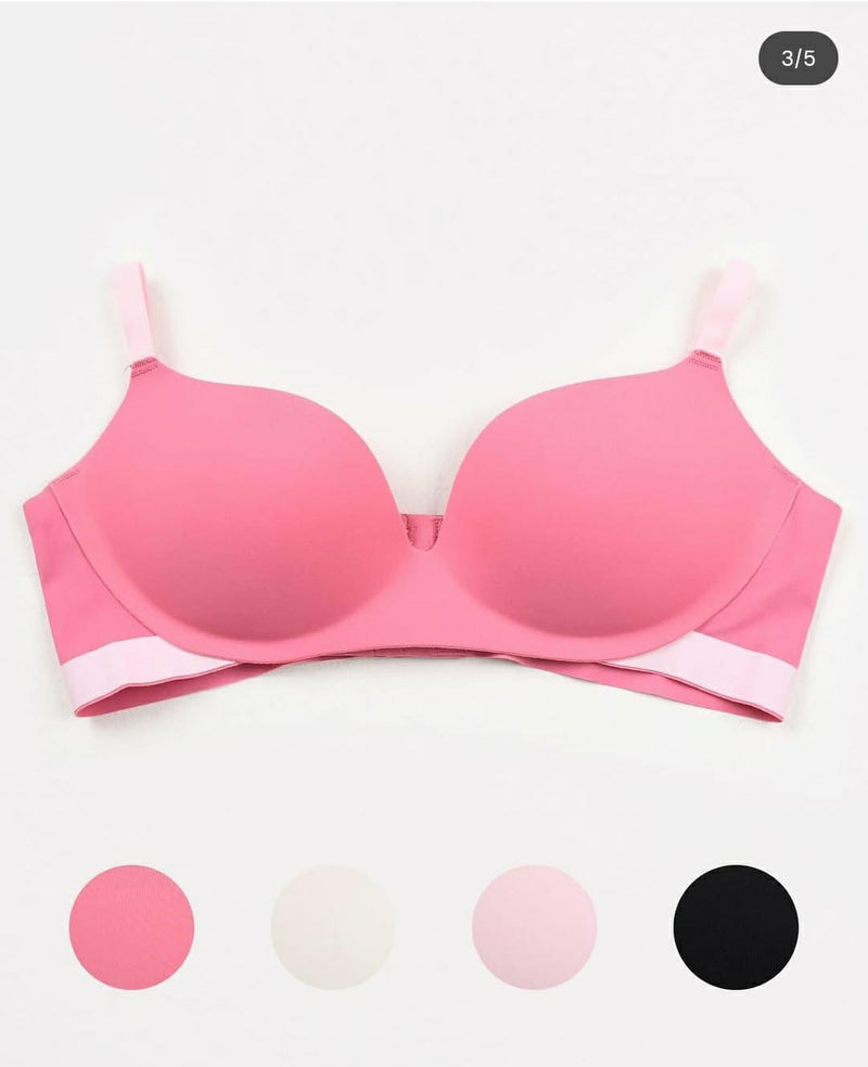 🌸 Pack of 3 Seamless Padded Bras | Free Home Delivery | Different Colours🌸